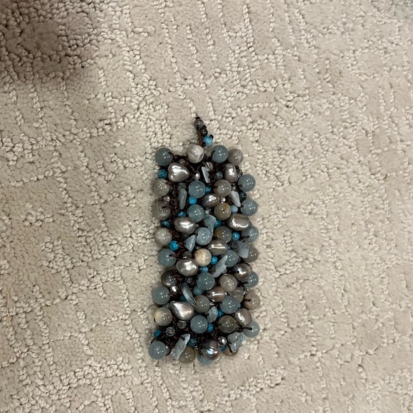 Blue Beaded Bracelet - Picture 4 of 4